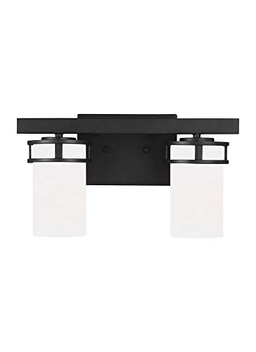 Generation Lighting 4421602EN3-112 Robie Two Light Wall / Bath, Midnight Black Alternate Image.jpg
