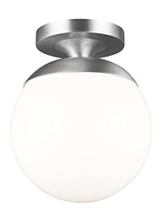 Visual Comfort Studio 7518-04 Leo - Hanging Globe One Light Wall / Ceiling Semi-Flush Mount, Satin Aluminum Alternate Image.jpg