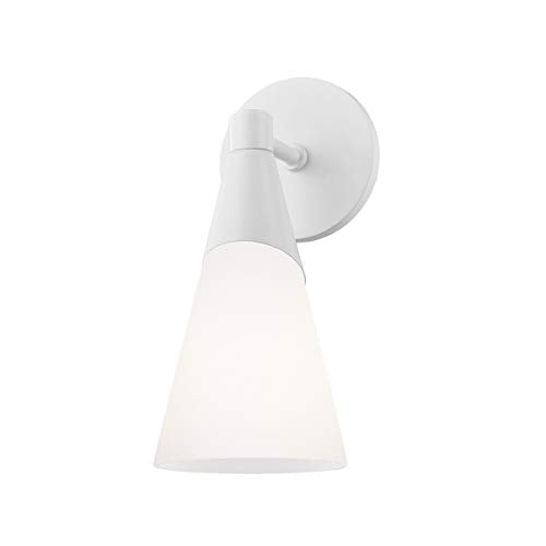 Mitzi H312101-WH Parker One Light Wall Sconce, White Alternate Image.jpg