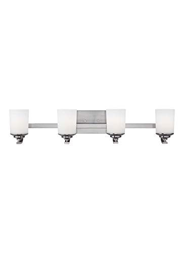 Generation Lighting 4430704EN3-962 Kemal Four Light Wall / Bath, Brushed Nickel Alternate Image.jpg