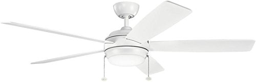 Kichler 330180MWH Starkk 60" Ceiling Fan, Matte White Alternate Image.jpg