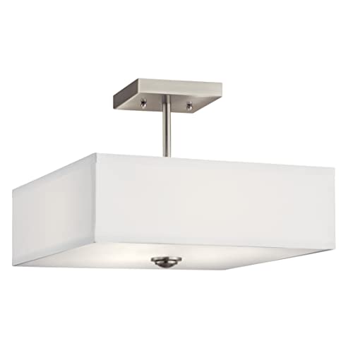 Kichler 43691NI Shailene Three Light Semi Flush Mount, Brushed Nickel Alternate Image.jpg