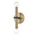 Mitzi H296102-AGB/BK Colette Two Light Wall Sconce, Aged Brass/Black Alternate Image.jpg