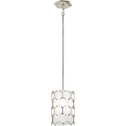 George Kovacs P1891-613 Missing Link One Light Mini Pendant, Polished Nickel Alternate Image.jpg