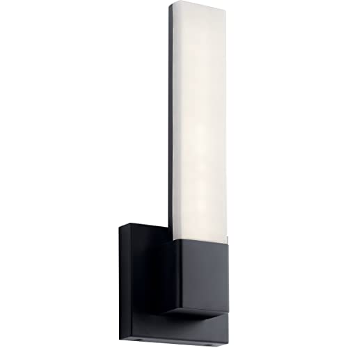 Kichler 84186 Neltev LED Wall Sconce, Matte Black Alternate Image.jpg