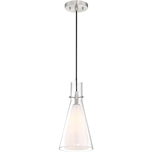 George Kovacs P23-084 Taper One Light Pendant, Brushed Nickel Alternate Image.jpg