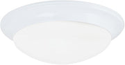 Generation Lighting 75436EN3-15 Nash Three Light Flush Mount, White Alternate Image.jpg