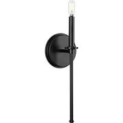 Progress P710106-31M Elara Collection One-Light New Traditional Matte Black Wall Light Alternate Image.jpg