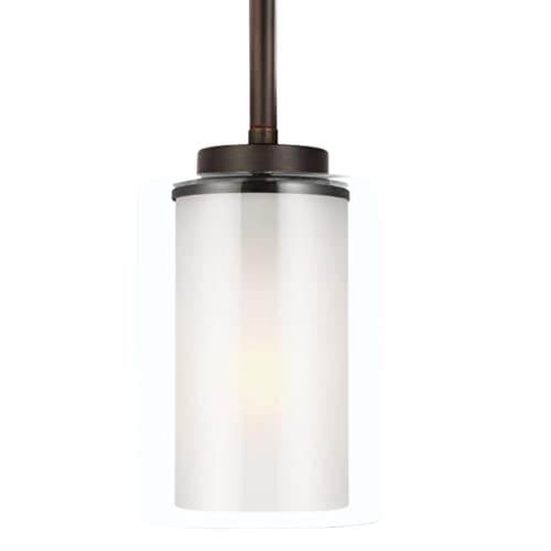 Generation Lighting 6137301EN3-710 Elmwood Park One Light Mini-Pendant, Bronze Alternate Image.jpg