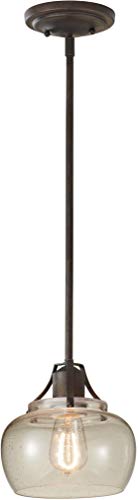 Generation Lighting P1234RI Urban Renewal One Light Pendant, Rustic Iron Alternate Image.jpg