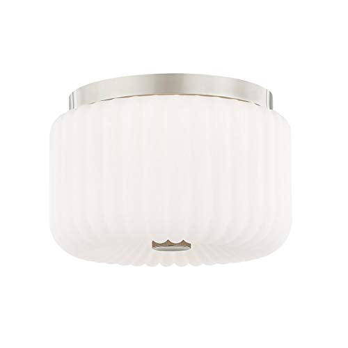 Mitzi H340502-PN Lydia Two Light Flush Mount, Polished Nickel Alternate Image.jpg