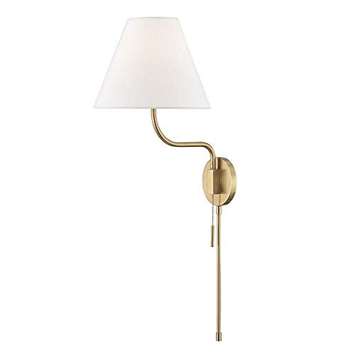 Mitzi HL240101-AGB Patti One Light Wall Sconce With Plug, Aged Brass Alternate Image.jpg