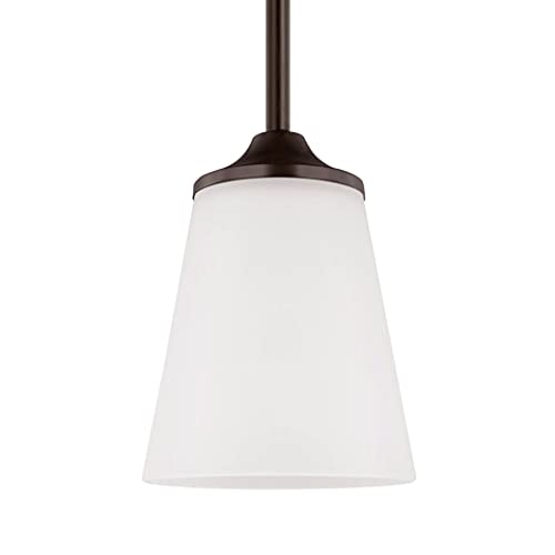 Generation Lighting 6124501EN3-710 Hanford One Light Mini-Pendant, Bronze Alternate Image.jpg