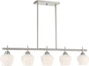 Minka-Lavery 2174-84 Camrin Five Light Island Pendant, Brushed Nickel Alternate Image.jpg