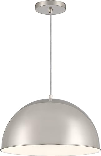 Minka-Lavery 6203-84 Vantage Pendants One Light Hanging Lantern, Brushed Nickel Alternate Image.jpg