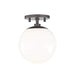 Mitzi H105601-OB Stella One Light Semi Flush Mount, Old Bronze Alternate Image.jpg