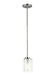 Generation Lighting 6137301-962 Elmwood Park One Light Mini-Pendant, Brushed Nickel Alternate Image.jpg