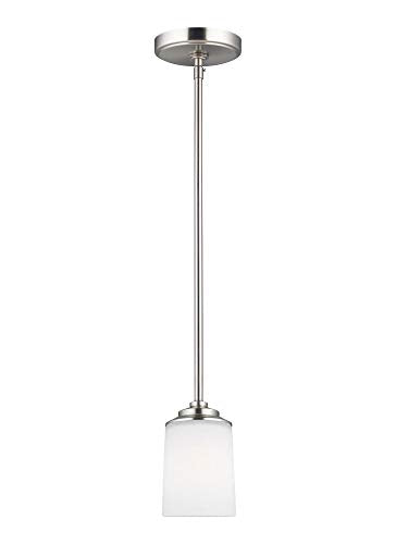 Generation Lighting 6130701-962 Kemal One Light Mini-Pendant, Brushed Nickel Alternate Image.jpg