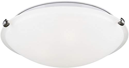 Generation Lighting 7643593S-962 Clip Ceiling Flush Mount LED Flush Mount, Brushed Nickel Alternate Image.jpg