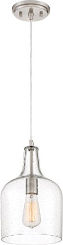 Quoizel QPP3402BN Anson One Light Mini Pendant, Brushed Nickel Alternate Image.jpg