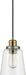 Capital Lighting 3718GA-135 Fallon One Light Pendant, Graphite and Aged Brass Alternate Image.jpg