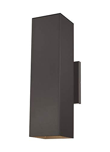 Visual Comfort Studio 8831702EN3-10 Pohl Two Light Outdoor Wall Lantern, Bronze Alternate Image.jpg