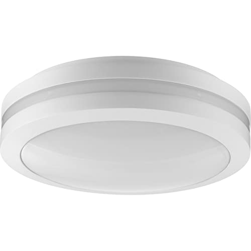 Progress P550112-028-30 Hard Nox Collection White 12" Die Cast Round Flush Mount Light Alternate Image.jpg