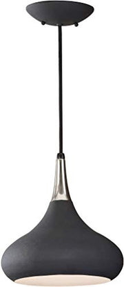 Generation Lighting P1253BK Belle One Light Pendant, Black Alternate Image.jpg