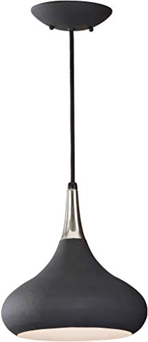 Generation Lighting P1253BK Belle One Light Pendant, Black Alternate Image.jpg