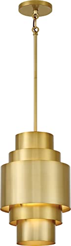 Minka-Lavery 2531-695 Spyglass Terrace One Light Mini Pendant, Soft Brass Alternate Image.jpg