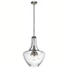 Kichler 42190NI Everly Three Light Pendant, Brushed Nickel Alternate Image.jpg