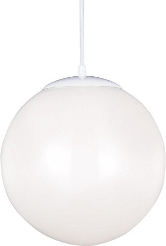 Visual Comfort Studio 6024EN3-15 Leo - Hanging Globe One Light Pendant, White Alternate Image.jpg