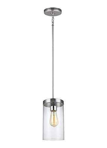 Visual Comfort Studio 6590301EN7-05 Zire One Light Pendant, Chrome Alternate Image.jpg