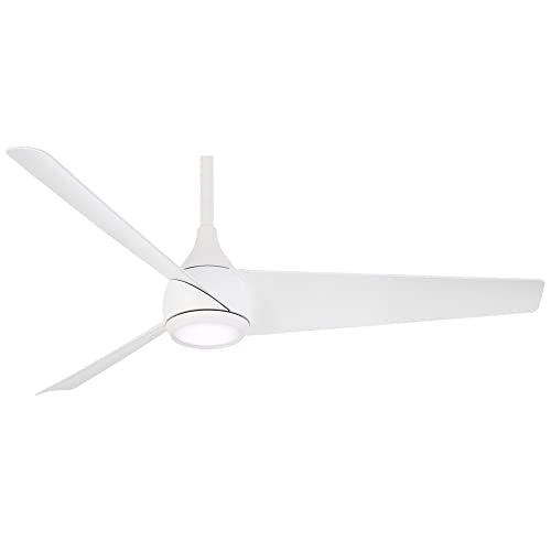 Minka-Aire F678L-WHF Twist 52" Ceiling Fan, Flat White Alternate Image.jpg