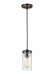 Visual Comfort Studio 6190301-778 Zire One Light Mini-Pendant, Brushed Oil Rubbed Bronze Alternate Image.jpg