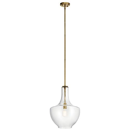 Kichler 42046NBR Everly One Light Pendant, Natural Brass Alternate Image.jpg