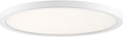 Quoizel OST1720W Outskirts LED Flush Mount, White Lustre Alternate Image.jpg