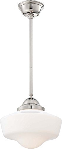 Minka-Lavery 2256-613 One Light Pendant, Polished Nickel Alternate Image.jpg