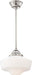 Minka-Lavery 2256-613 One Light Pendant, Polished Nickel Alternate Image.jpg