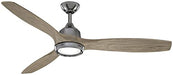 Minka-Aire F749L-GM/SG Skyhawk - 3-Blade LED 60" DC Ceiling Fan, Gun Metal w/ Seashore Grey Blades Alternate Image.jpg