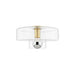 Mitzi H524501-AGB Iona One Light Flush Mount, Aged Brass Alternate Image.jpg