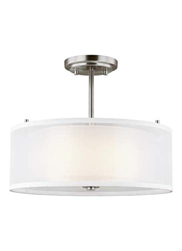 Generation Lighting 7737302EN3-962 Elmwood Park Two Light Semi-Flush Mount, Brushed Nickel Alternate Image.jpg