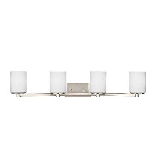 Generation Lighting 4439104-962 Hettinger Four Light Wall / Bath, Brushed Nickel Alternate Image.jpg