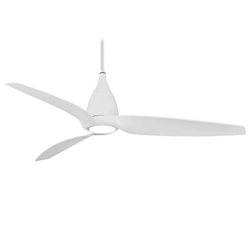 Minka-Aire F831L-WHF Tear 60" Ceiling Fan, Flat White Alternate Image.jpg