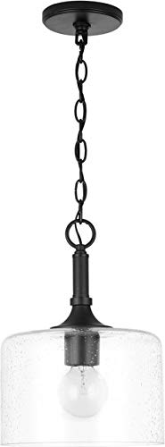 Capital Lighting 339311MB Carter One Light Pendant, Matte Black Alternate Image 4.jpg