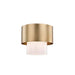 Hudson Valley 8609-AGB Corinth One Light Flush Mount, Aged Brass Alternate Image.jpg