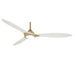 Minka-Aire F868L-SBR/WHF Sleek 60" Ceiling Fan, Soft Brass Alternate Image.jpg