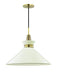 Mitzi H251701L-AGB/CR Kiki One Light Pendant, Aged Brass/Cream Alternate Image.jpg