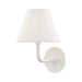 Hudson Valley MDS601-WH Signature No.1 One Light Wall Sconce, Soft Off White Alternate Image.jpg