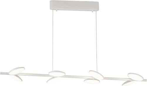George Kovacs P1156-044B-L Eyespy LED Island Pendant, Matte White Alternate Image.jpg